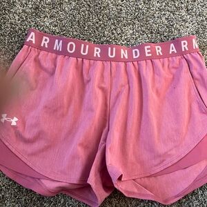 Under Armour Fuchsia Training Shorts